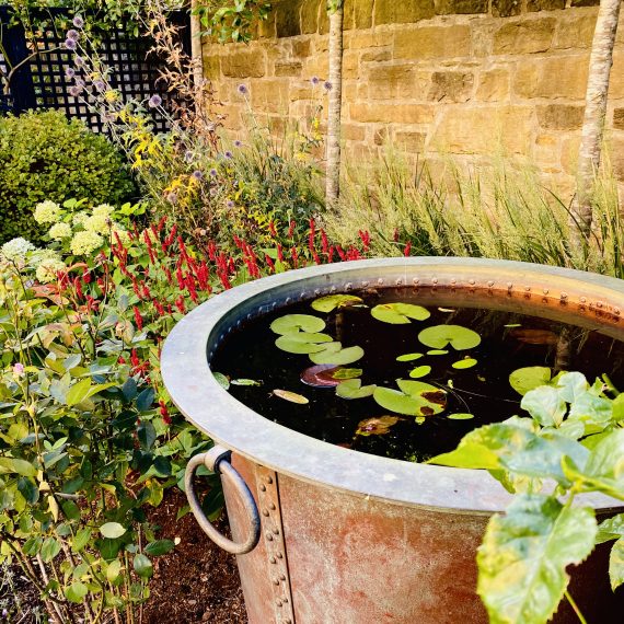 Ratho Byres Forge copper water feature