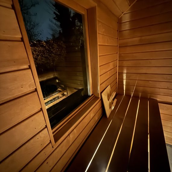 Soft interior lighting