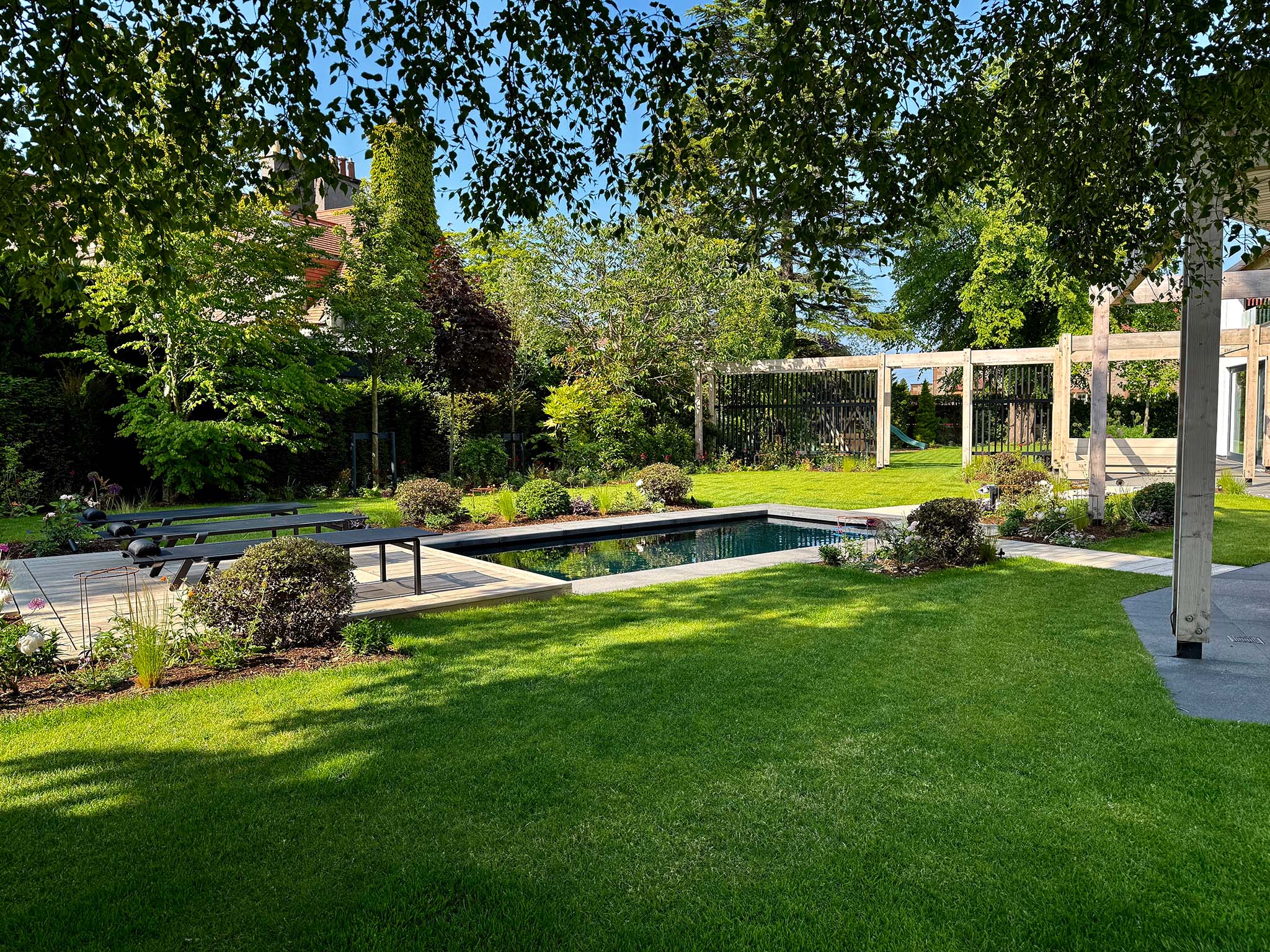 Outdoor swimming pool