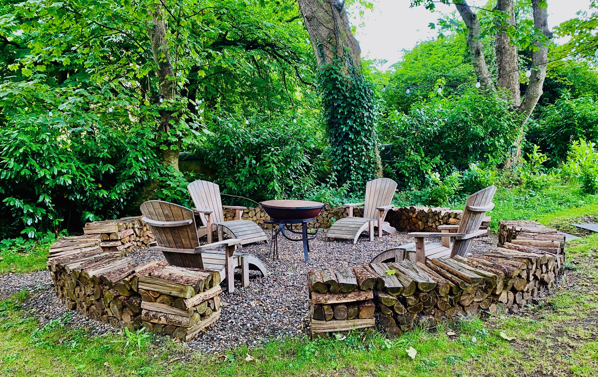 Woodland fire pits