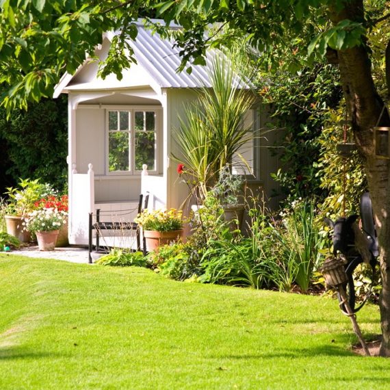 Refurbished and relocated summerhouse