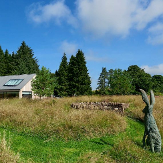 Stanley Dove sculpture of giant hare