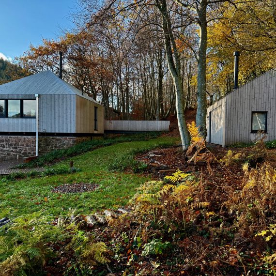 Lawn area for children to play